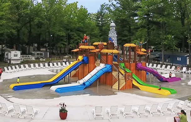 Pirate's Cove Water Park at West Michigan